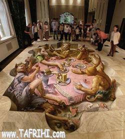 نقاشی های 3 بعدی