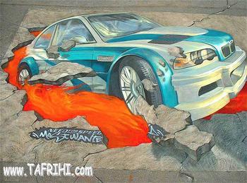 نقاشی های 3 بعدی