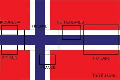 تا حالا به پرچم نروژ دقت کردیـن؟